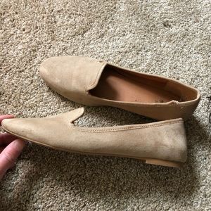 Suede flats